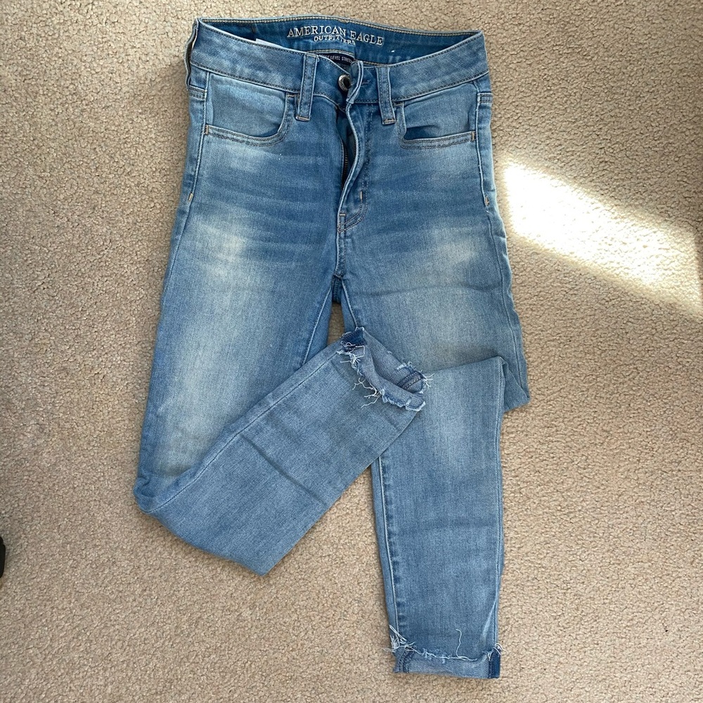 AE High Rise Jegging Crop